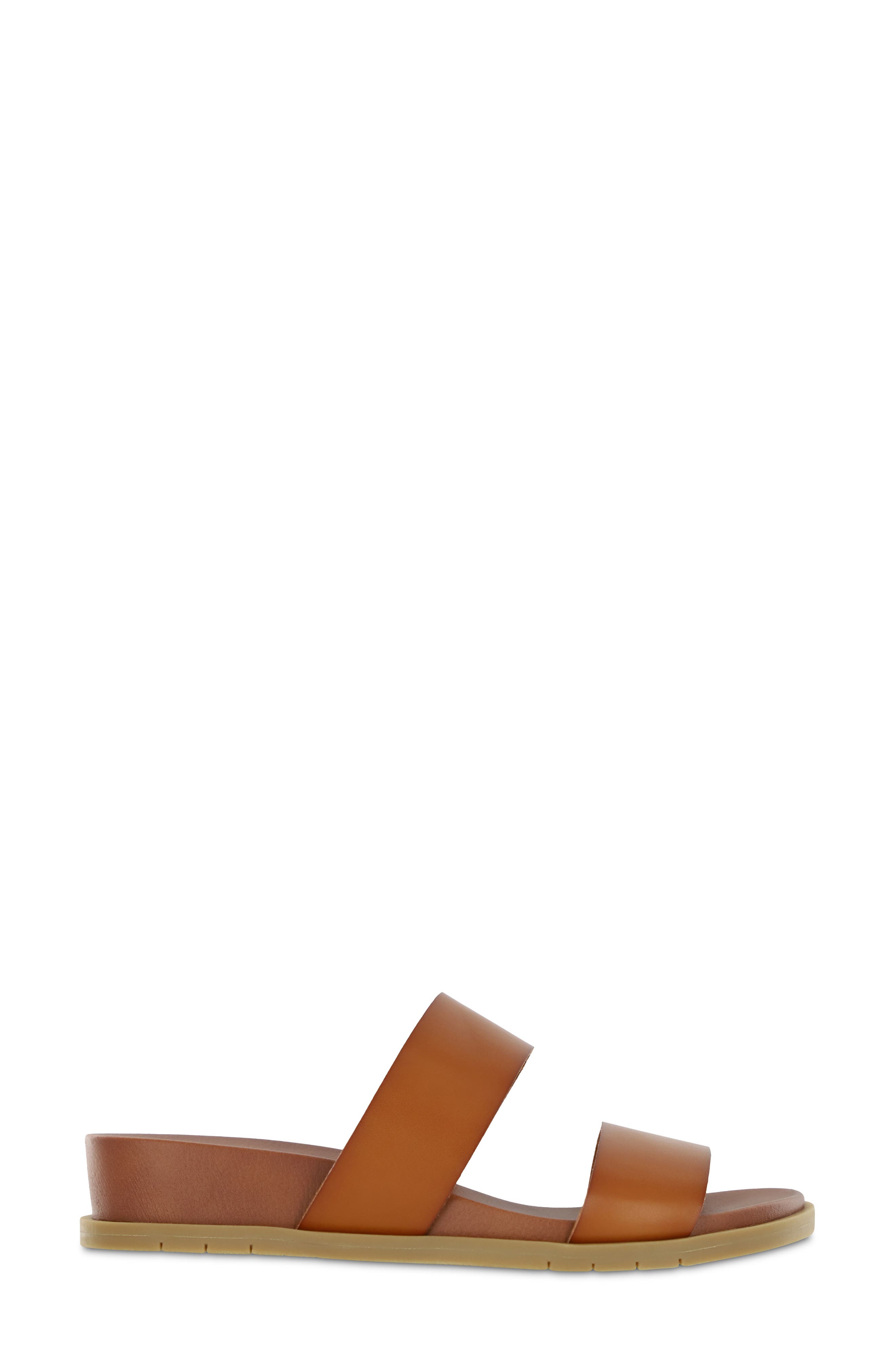 Yelena Slide Sandal, Alternate, color, COGNAC