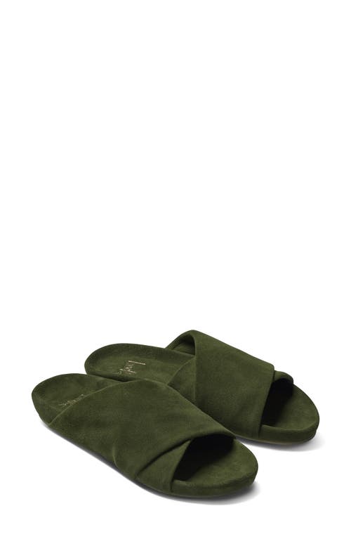 Beek Kea Slide Sandal in Moss 