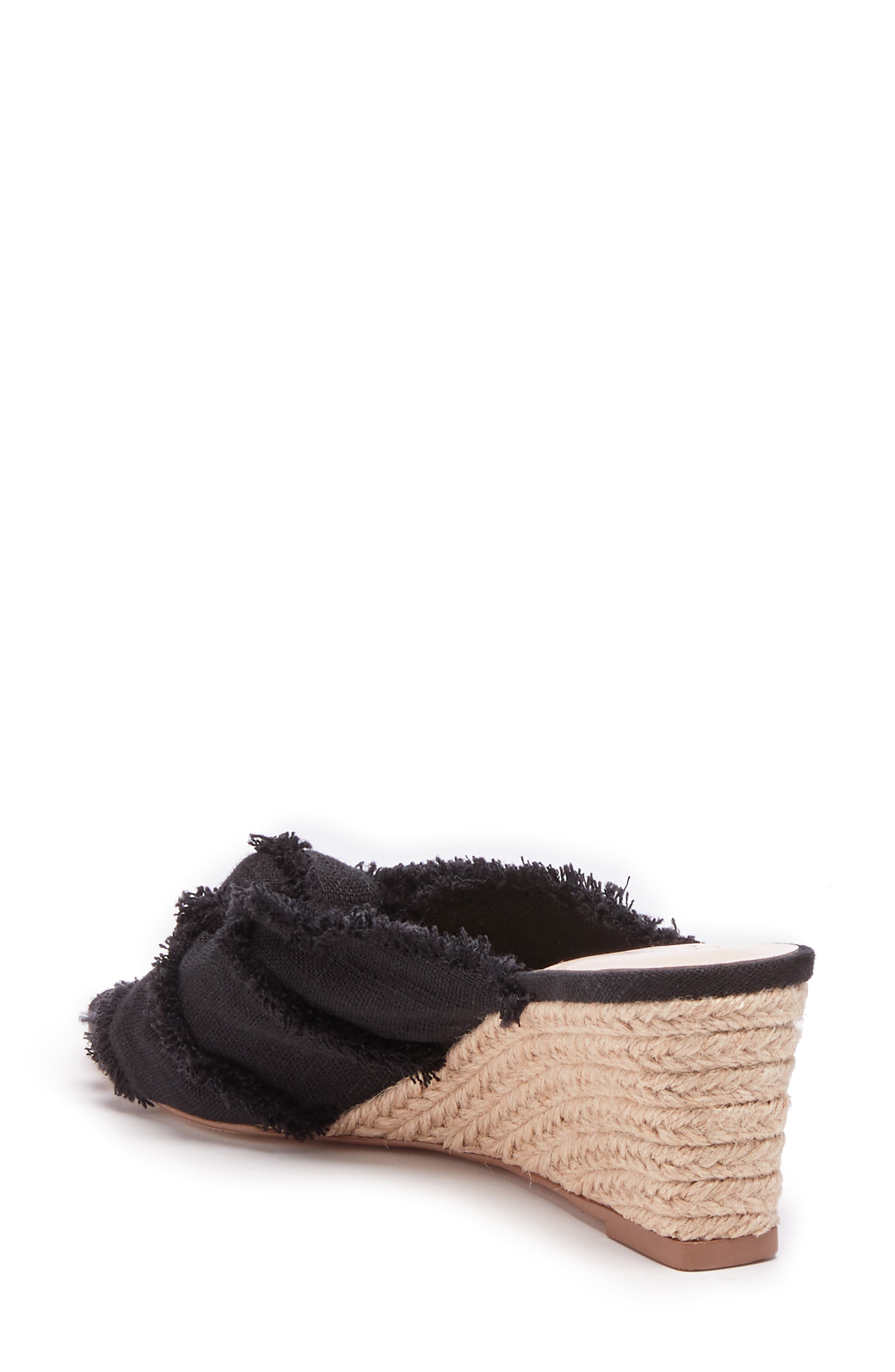 Sole Society Smerah Espdarille Wedge Slide Sandal, Alternate, color, 