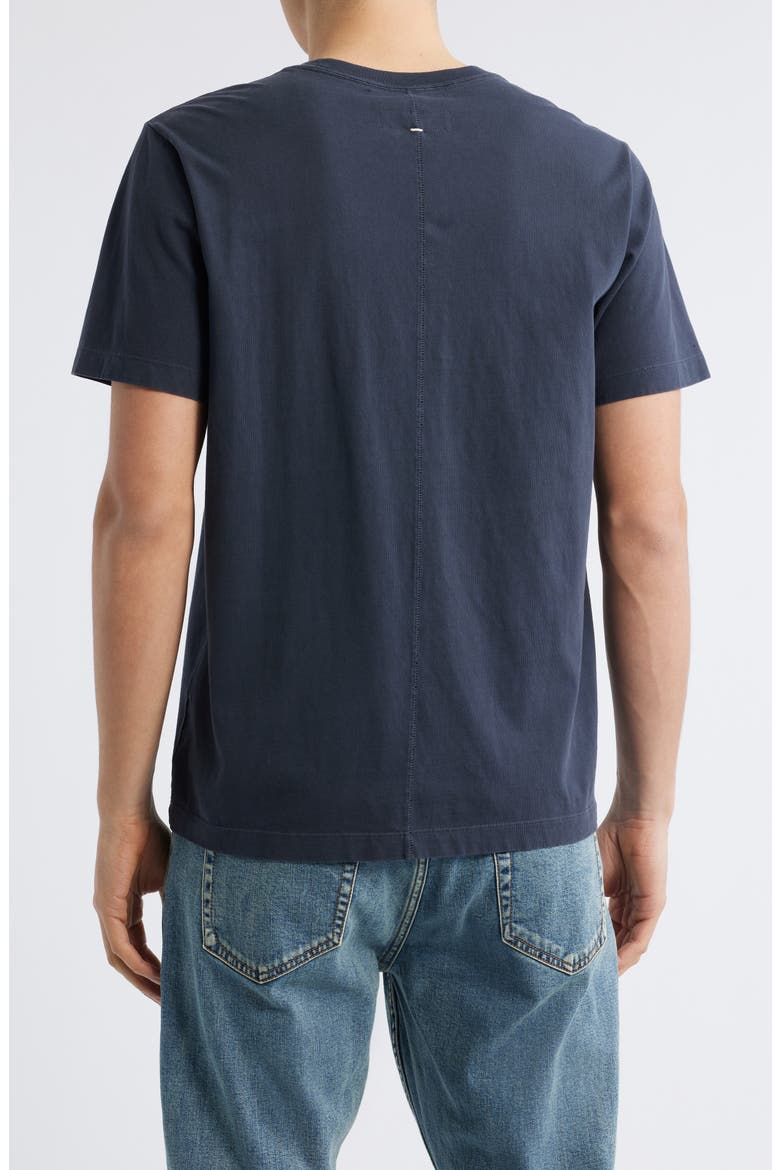 Dagger Embroidered Cotton Graphic T-Shirt, Alternate, color, WASHED BLACK