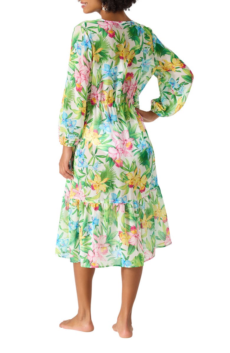 Tommy Bahama Orchid Garden Cover-Up Duster, Alternate, color,