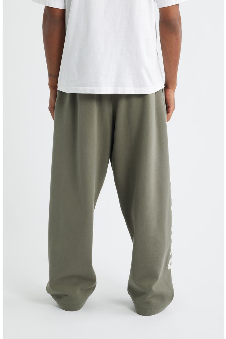 Lounge Fleece Sweatpants, Alternate, color, MOSS
