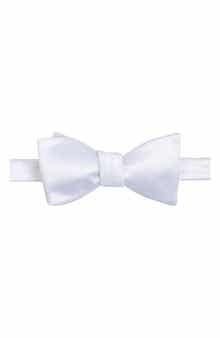 CONSTRUCT Solid Satin Bow Tie