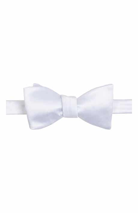 CONSTRUCT Solid Satin Bow Tie