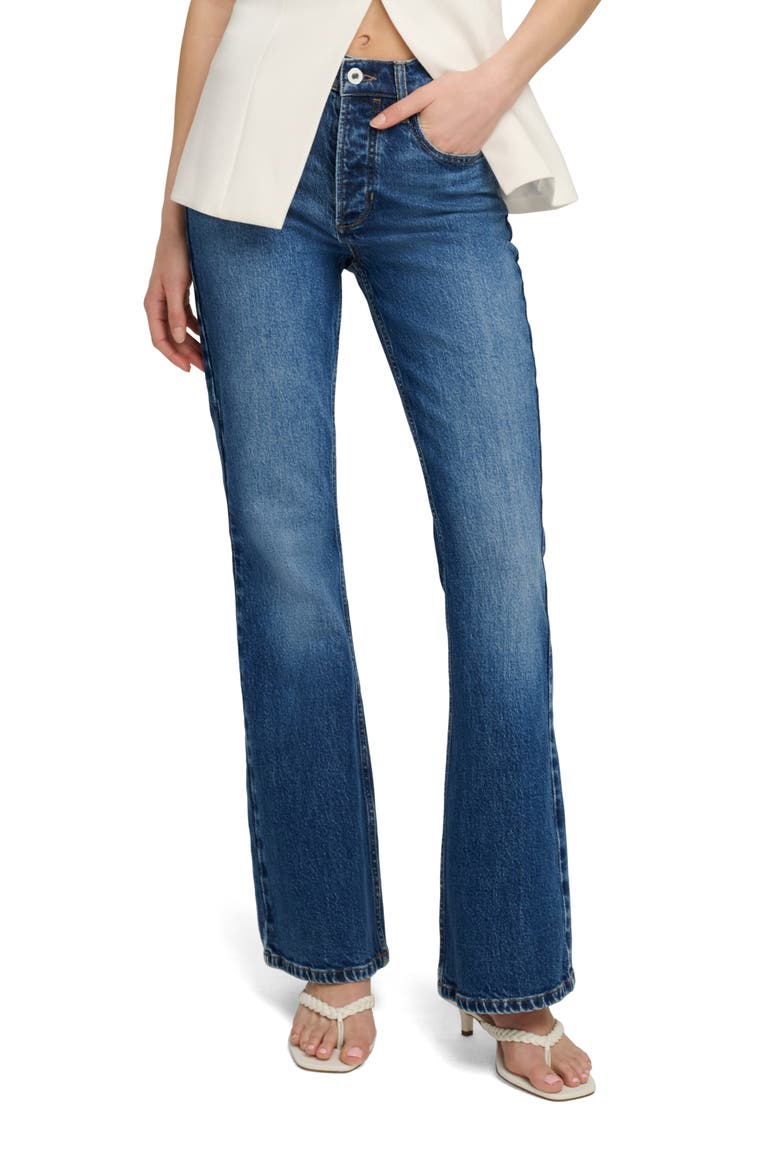 The Alba Low Rise Bootcut Jeans, Main, color, WISTERIA