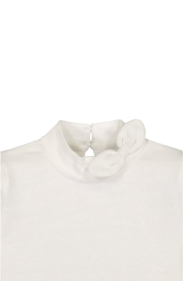 Hope & Henry Baby Girls' Tie-Neck Sweater, Infant, Alternate, color, White
