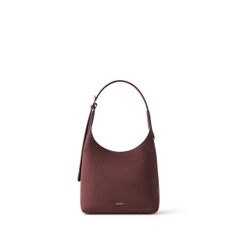 Elena - Vegan Suede Shoulder Bag