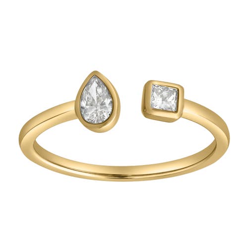 Luvmyjewelry Lyra 14k Gold Lab Grown Diamond Open Ring In Gold