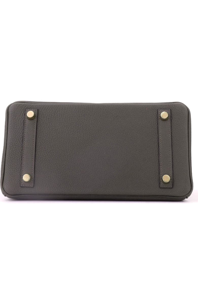 Pre-Owned Hermes Birkin Handbag Green Togo with Gold Hardware 25, Alternate, color, Vert Bronze