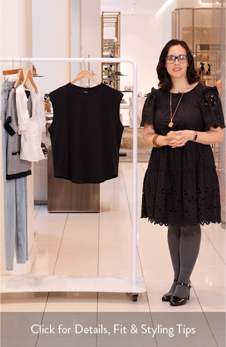 Apex Organic Cotton Curved Hem Tank, sales video thumbnail