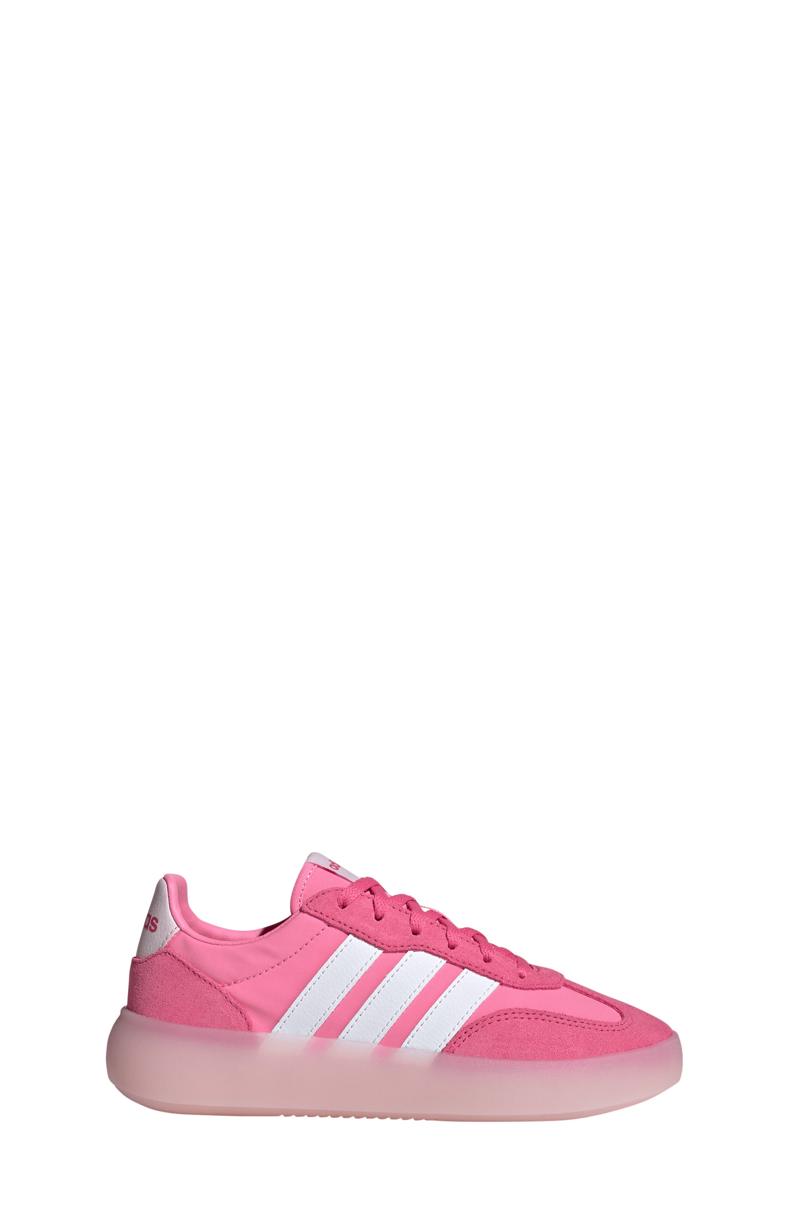 adidas Kids' Barreda Decode Sneaker, Alternate, color, Bliss Pink/ White/ Almost Pink