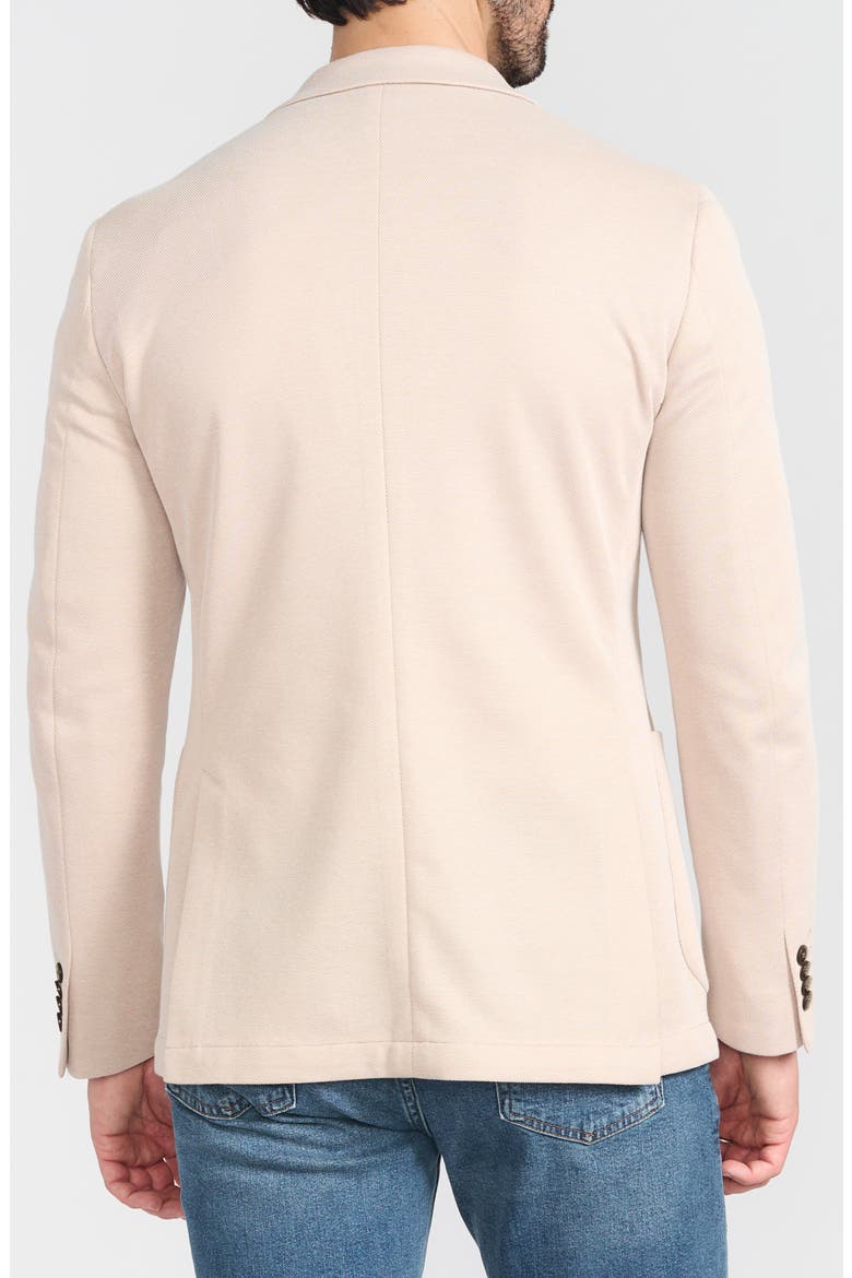 Textured Knit Sport Coat, Alternate, color, TAN