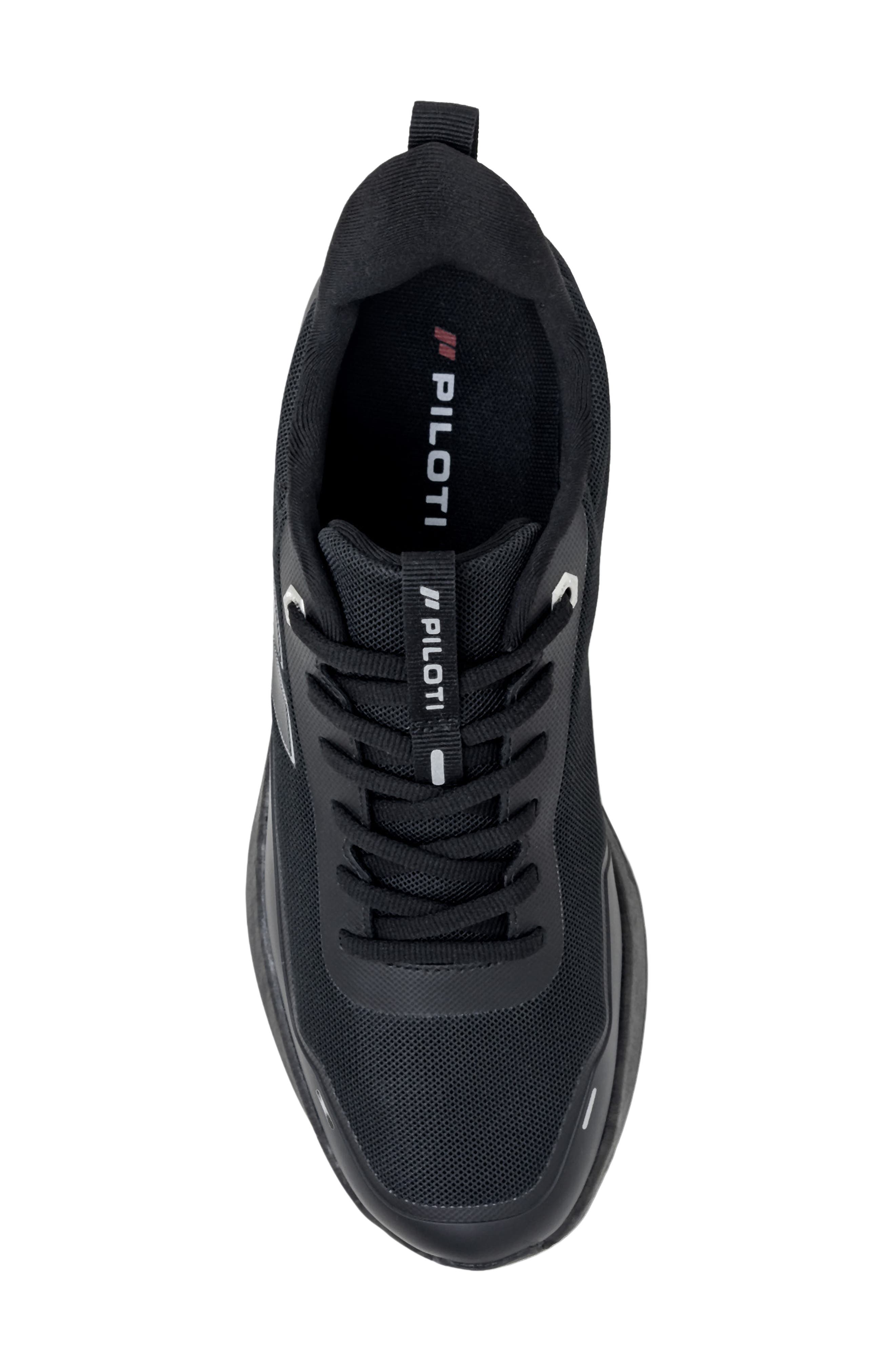 Paddock Trainer Sneaker, Alternate, color, BLACK/ BLACK