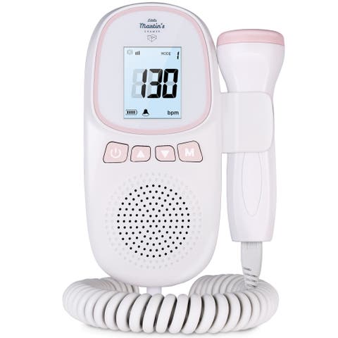 Portable Ultrasound Fetal Doppler, Heartbeat Detector