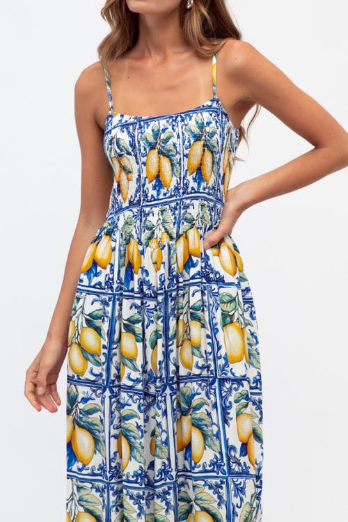 Label Of Love Summer Sorrento Jumpsuit In Blue