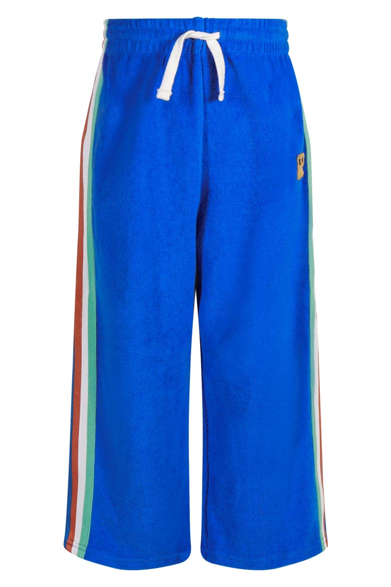 Kids' Terry Cloth Pants, Main, color, NAVY