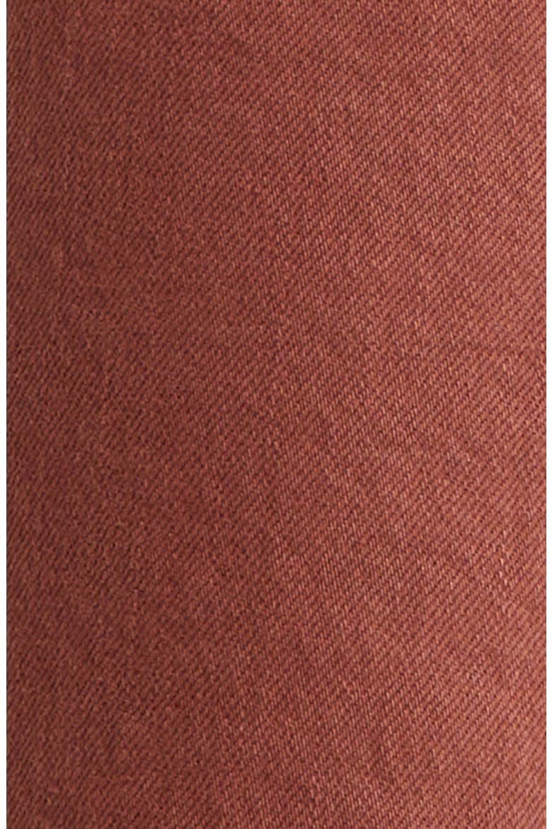 City Fit Nonstretch Denim Jeans, Alternate, color, DARK RED SOLID