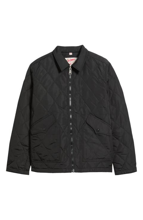 Quilted Down Shirt Jacket