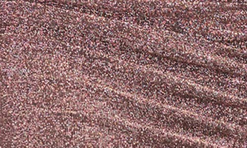 Gibsonlook Glamour Metallic Ruched Minidress
