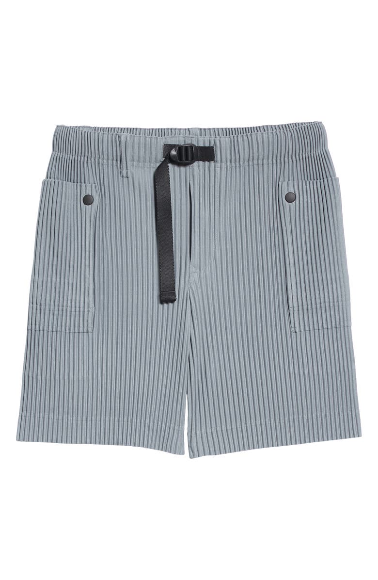 Homme Plissé Issey Miyake Flip Pleated Cargo Shorts, Alternate, color,