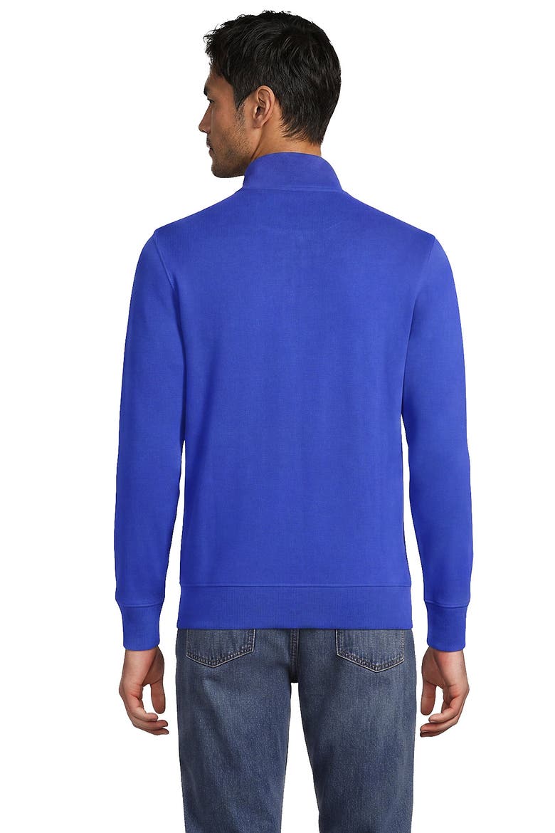 Bedford Rib Quarter Zip Pullover Sweater, Alternate, color, Volt Blue