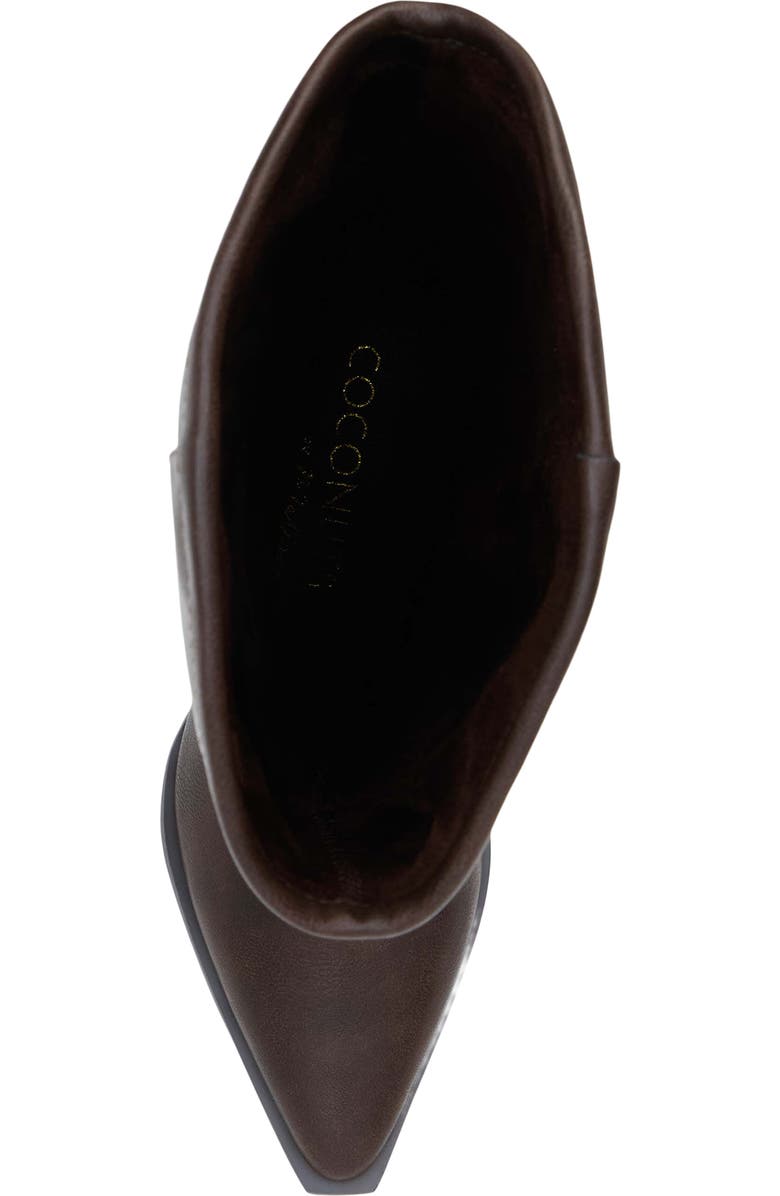 Coconuts by Matisse Walker Foldover Shaft Knee High Boot, Alternate, color, Coffee