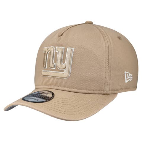 Men's New Era Tan New York Giants 19TWENTY Adjustable Hat