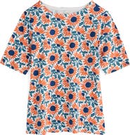 Seasalt Cornwall Poisson Print Organic Cotton Shirt