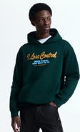 H&M Loose-fit printed hoodie