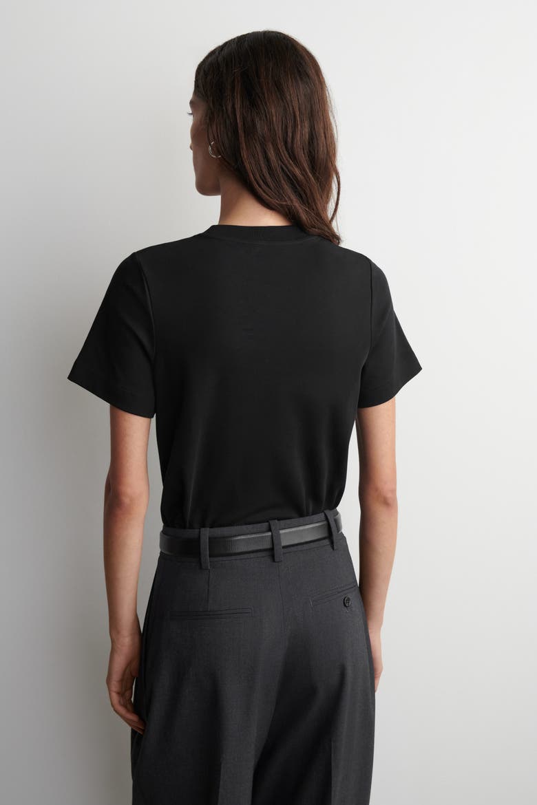 Clean Cut T-Shirt, Alternate, color, BLACK