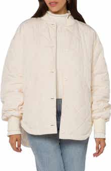 Celeste Quilted Bomber Jacket
