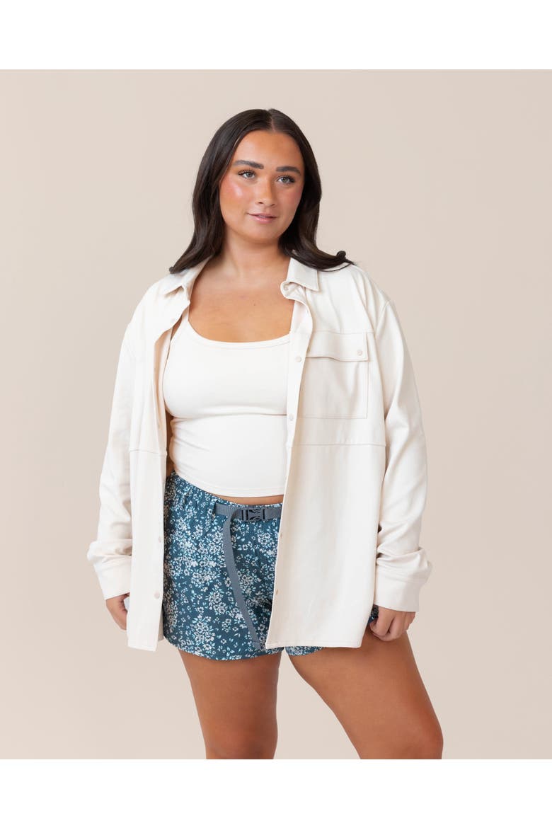 Cloud Basecamp Button Up, Main, color, Alpine Sand