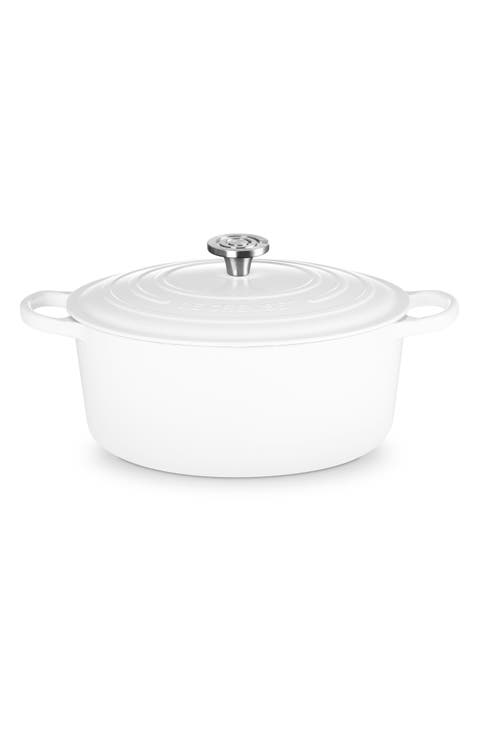 Enameled Cast Iron Round Dutch Oven