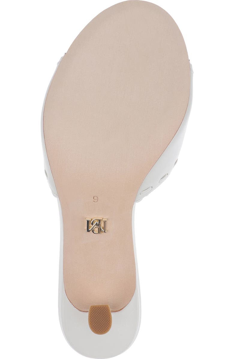 Badgley Mischka Collection Yaritza Sandal, Alternate, color, White Leather