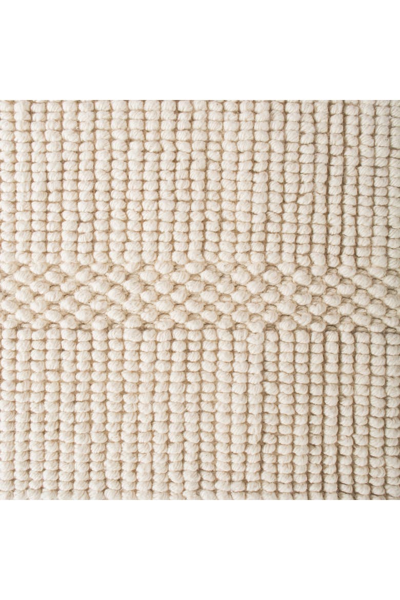 Jacquard Bordered Bath Mat, 20x31", Alternate, color, Natural