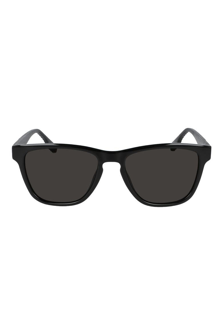 Force 54mm Sunglasses, Main, color, BLACK