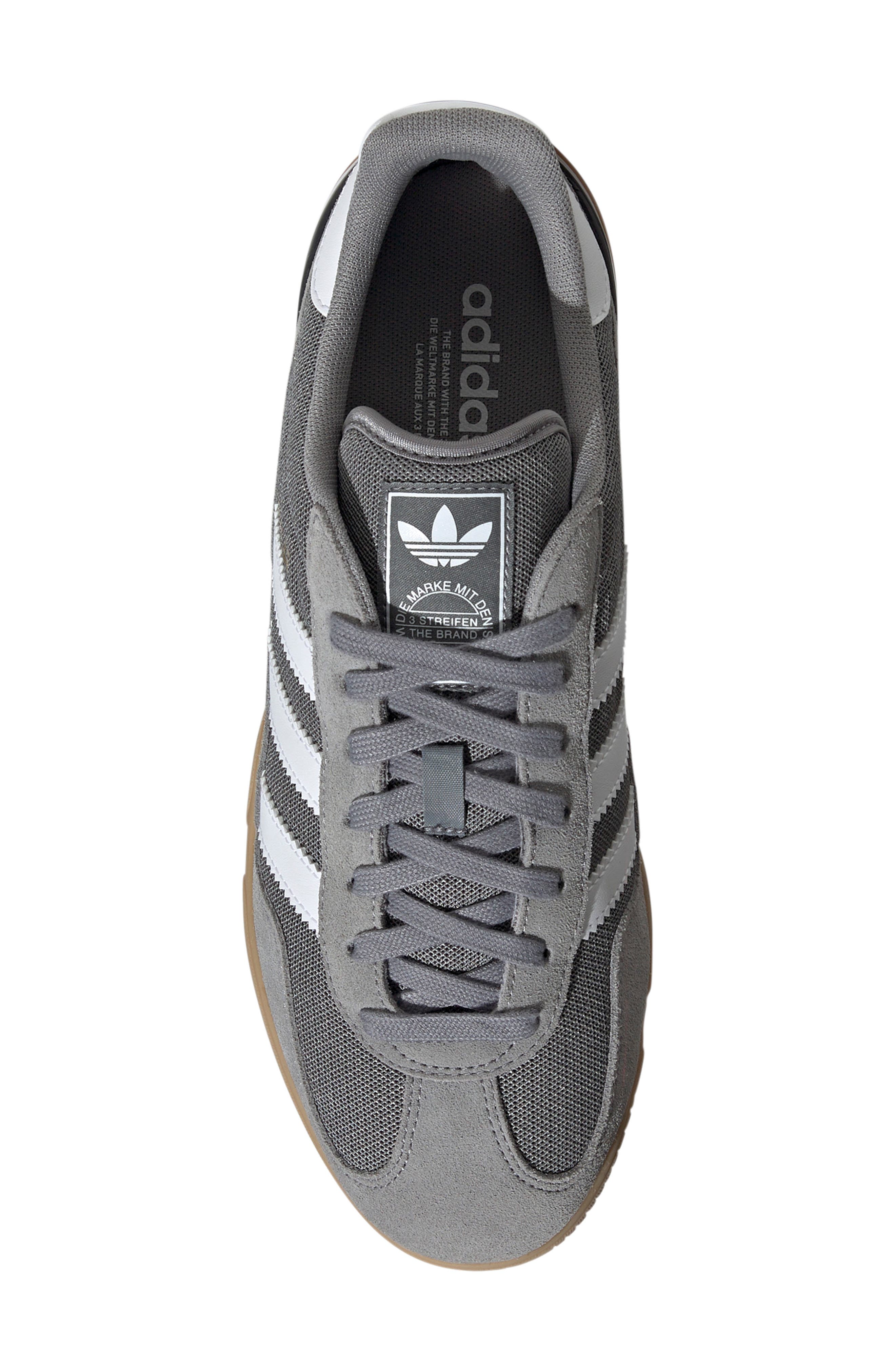 adidas Gender Inclusive Gazelle Sala Sneaker, Alternate, color, Grey/ White/ Grey
