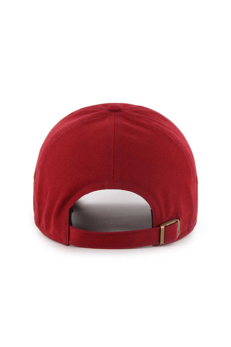 Men's '47 Red Tampa Bay Buccaneers Ridgeway Clean Up Adjustable Hat, Alternate, color, Red