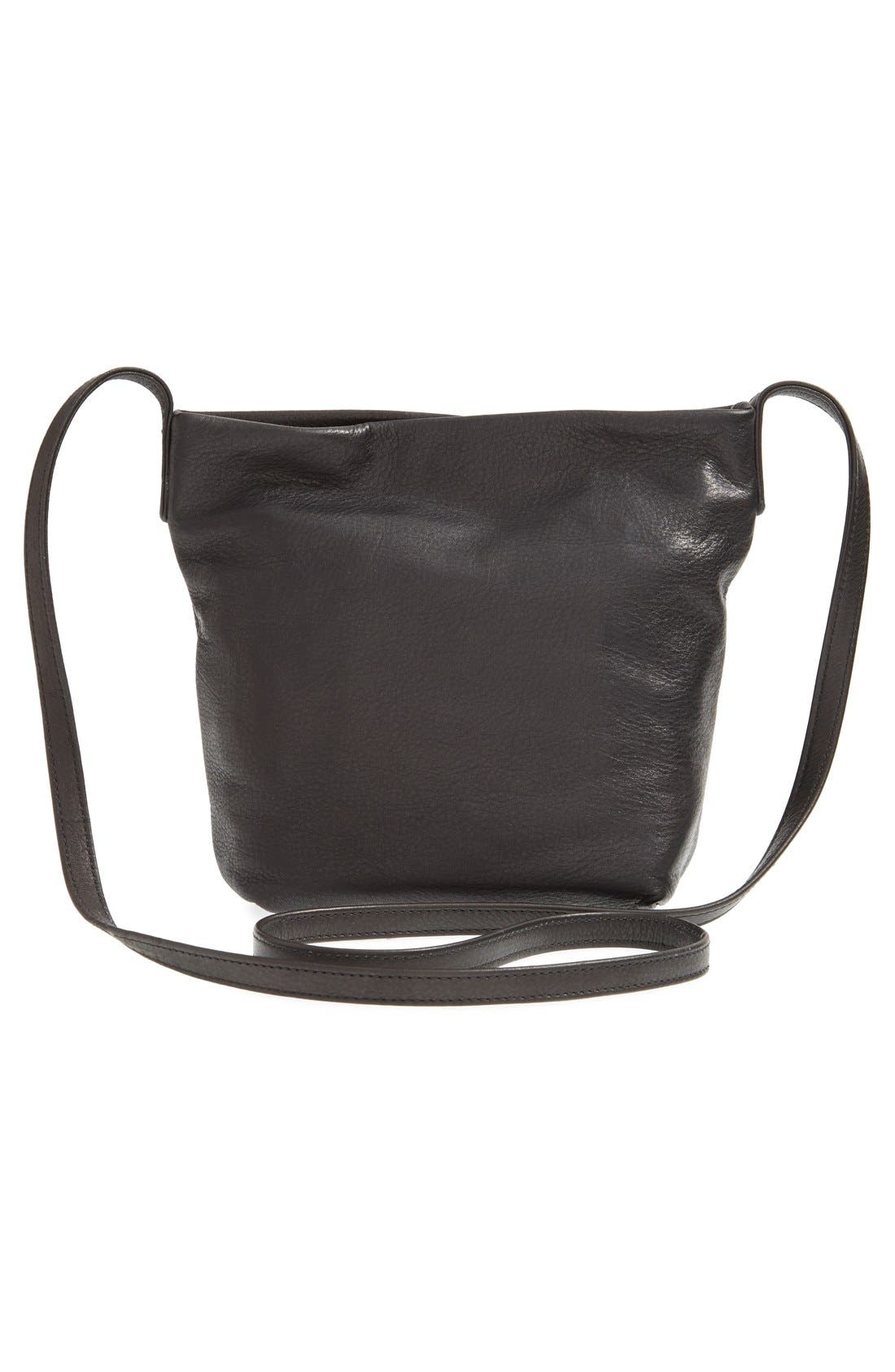 Baggu <sup>®</sup> Leather Crossbody Bag, Alternate, color, 