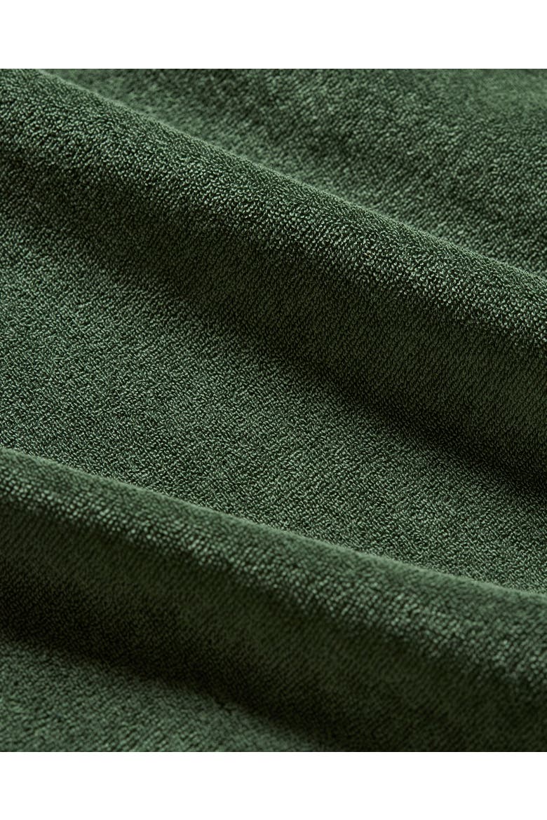Terry Towelling Tailored Fit Towelling Polo Shirt, Alternate, color, Amazonian Green