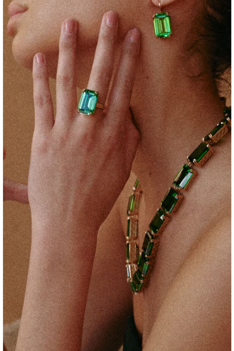 Lime Glow Ring, Alternate, color, Green & Gold