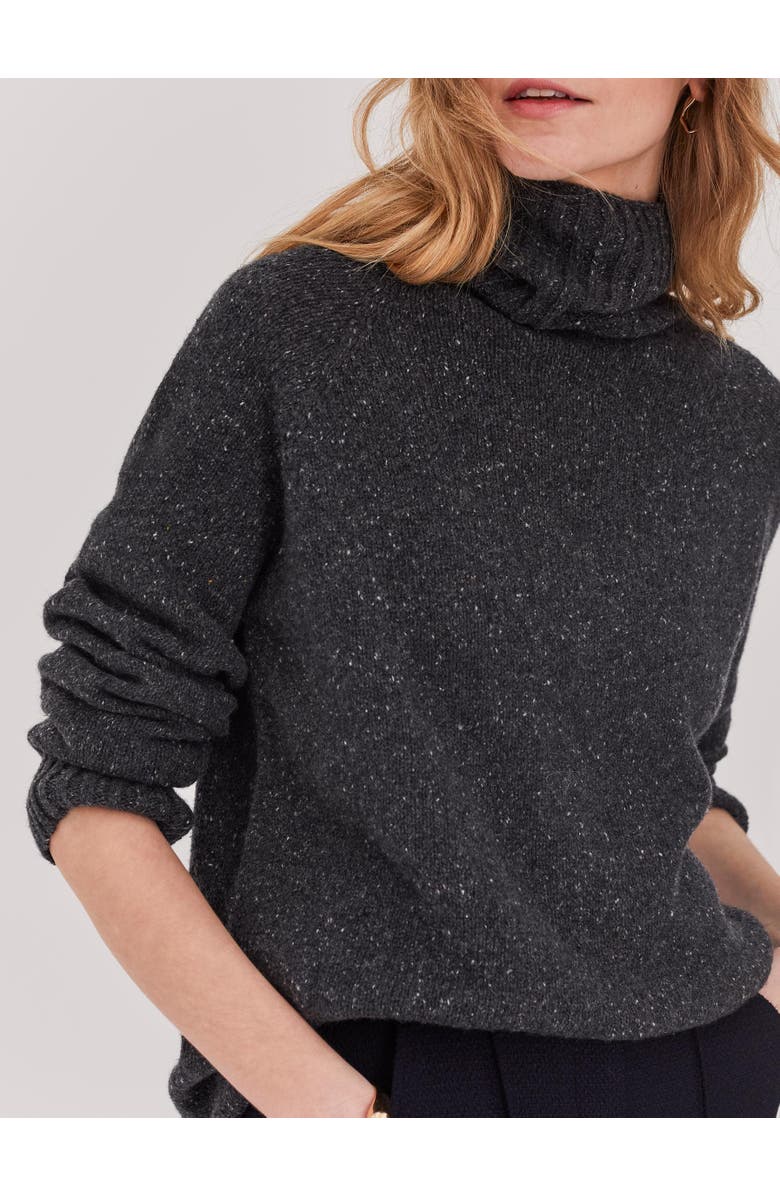 Celtic & Co. Cashmere And Merino Roll Neck Sweater, Alternate, color,