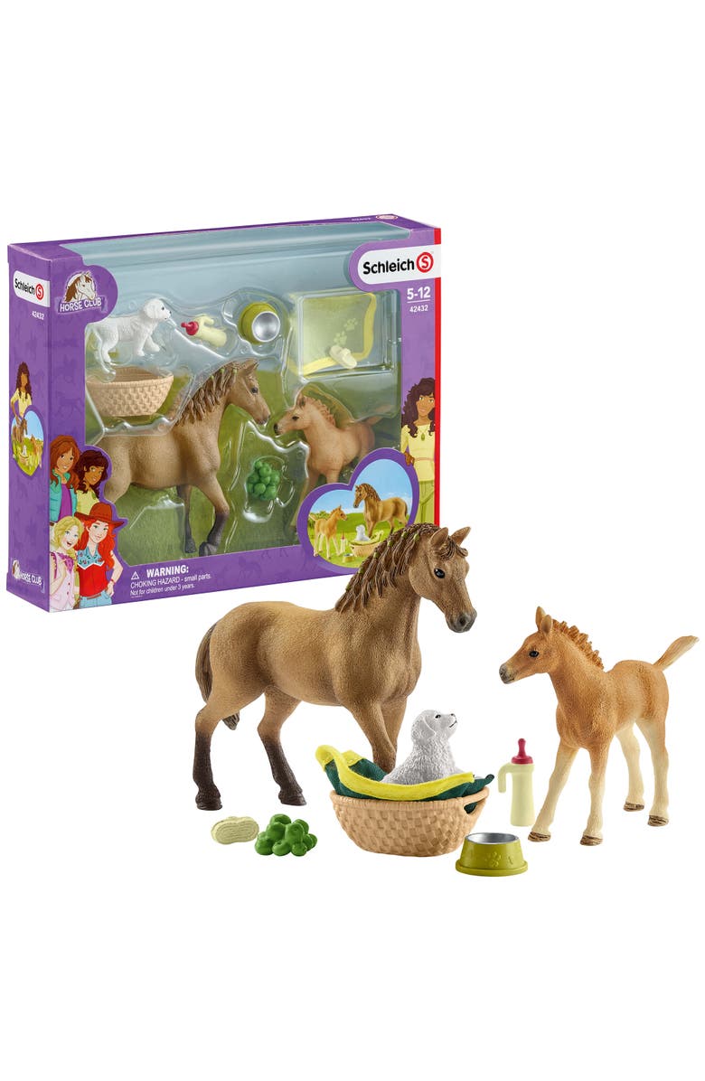 Schleich 9 Piece Toy Playset, Main, color, Multicolored