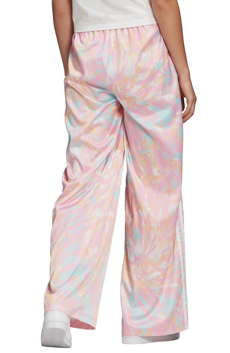adidas Originals Tie Dye Satin Pants, Alternate, color, 