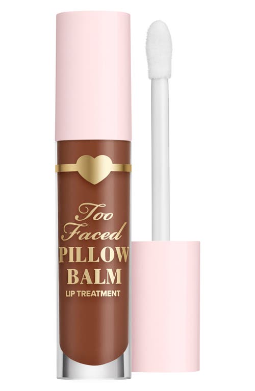 Shop Too Faced Pillow Balm Hydrating Lip Treatment In Hot Cocoa Kiss