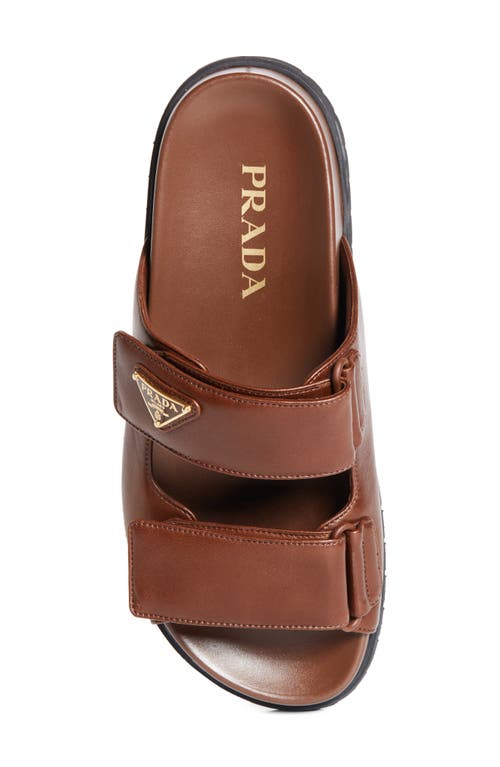 Prada Double Band Slide Sandal