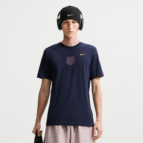 Men's Nike  Navy Barcelona City T-Shirt