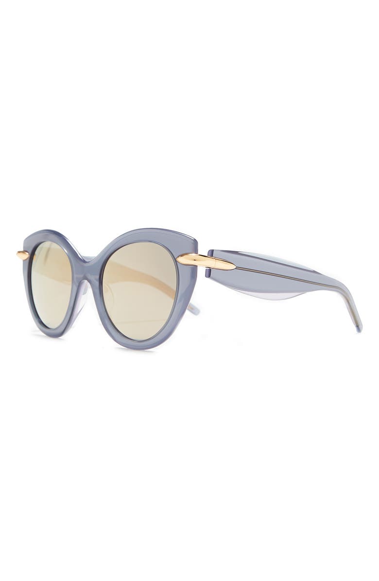 Pomellato 50mm Cat Eye Sunglasses, Alternate, color, 