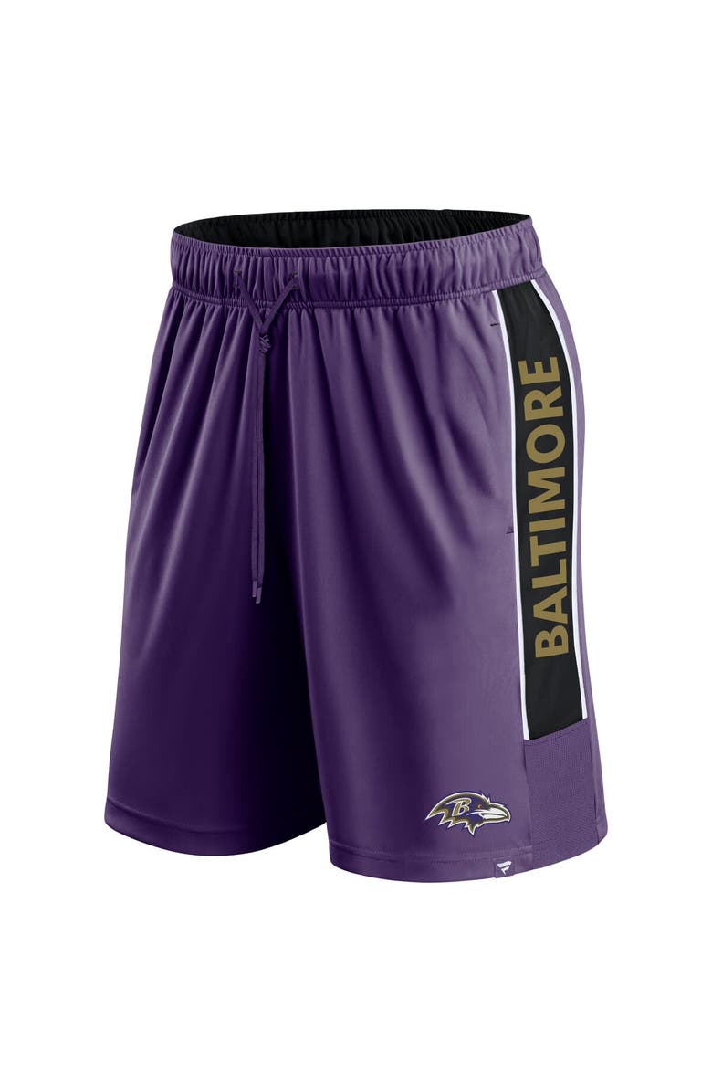 FANATICS Men's Fanatics Branded  Purple Baltimore Ravens Win The Match Shorts, Alternate, color, 
