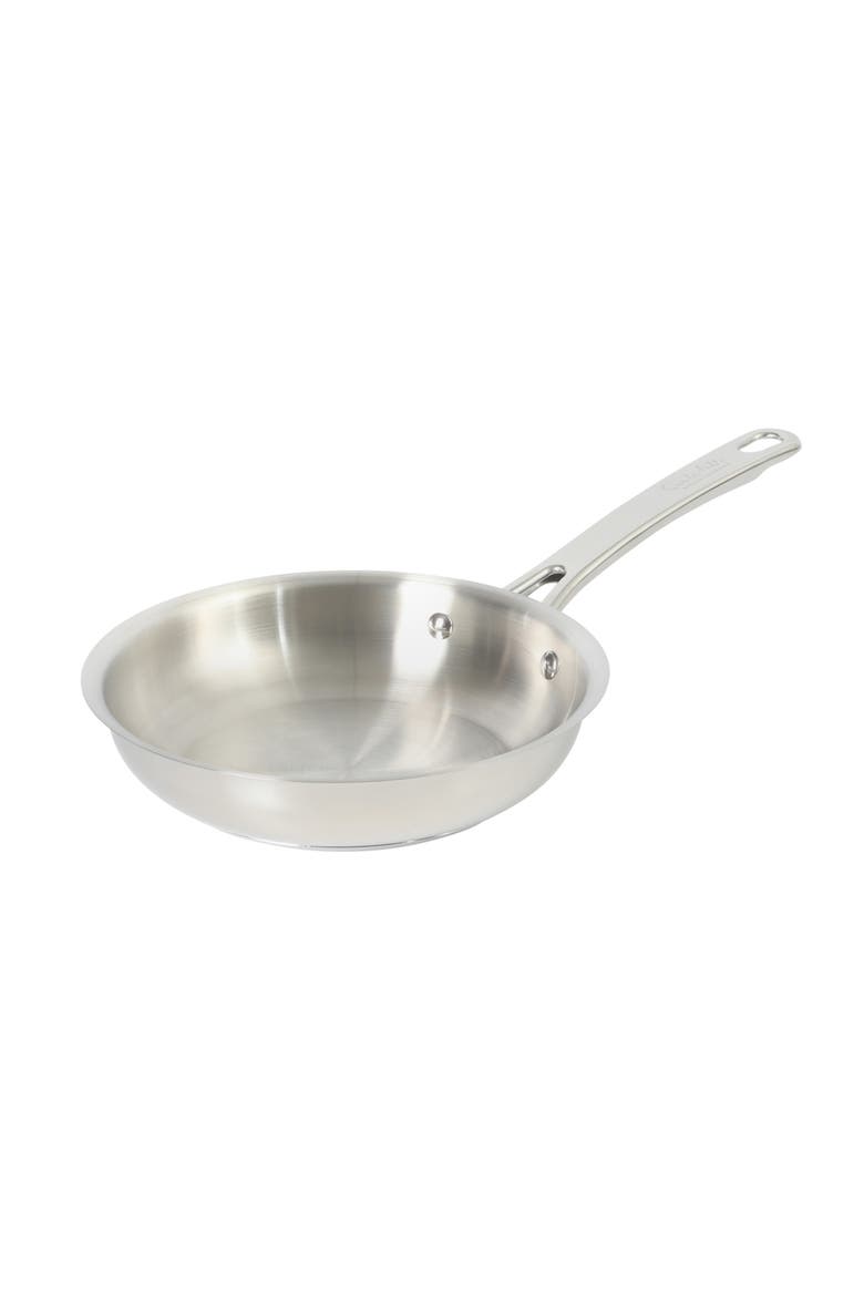 8-Inch Stainless Steel Frying Pan, Induction Ready Skillet, Alternate, color, Stainless Steel